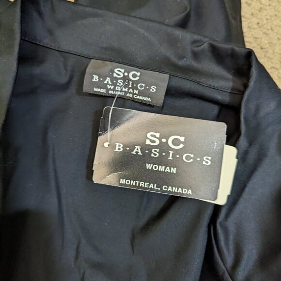 SC BASICS WOMAN from LAURA II Black Shacket Shirt Jacket 22 Plus NEW - Picture 3 of 5